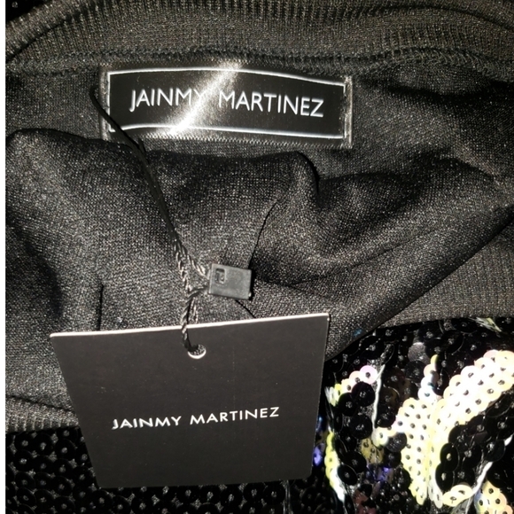 NWT Jainmy Martinez Birthday Queen Sequins Shirt Dress One Size - Picture 3 of 7